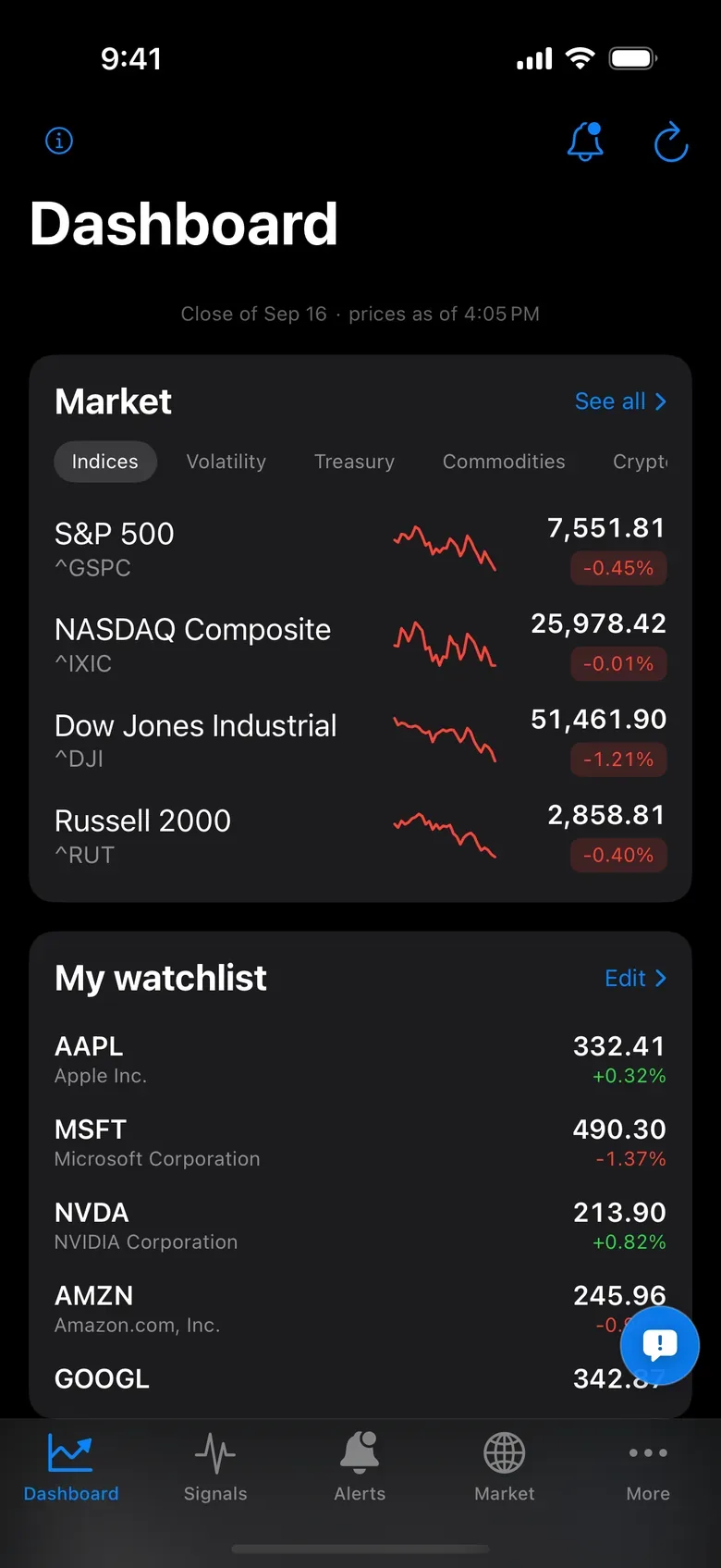 One screen